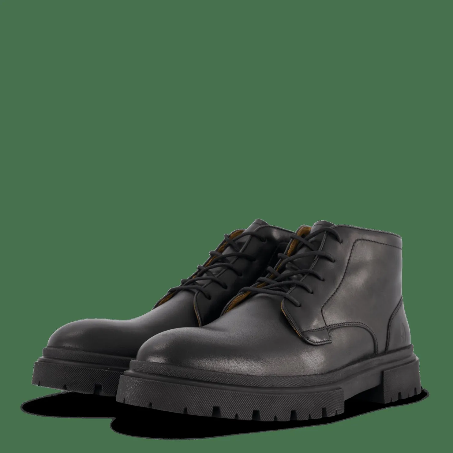 Hush Puppies Zibi Lace Hi Black Svart Online