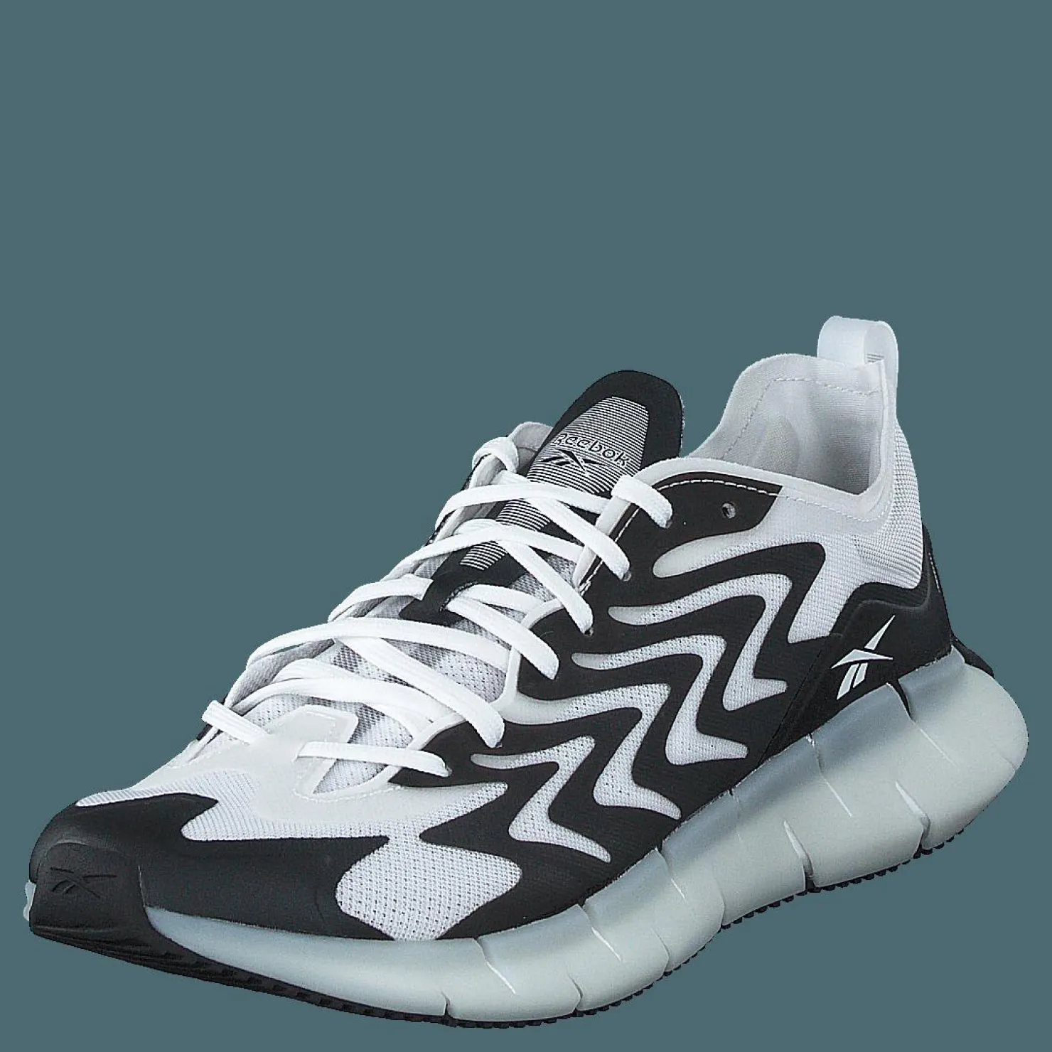 Reebok Zig Kinetica 21 Ftwwht/cblack/trgry1 Blå Sale