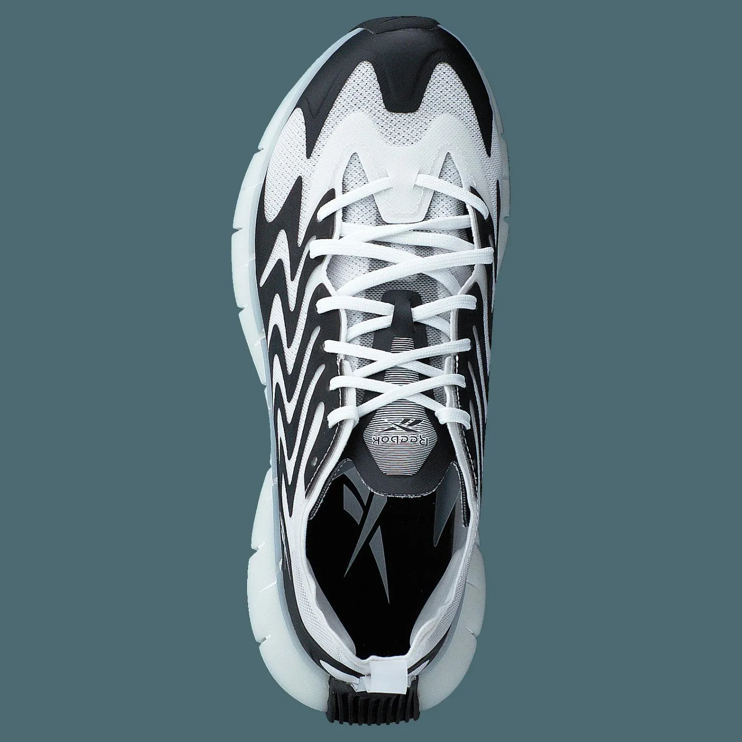 Reebok Zig Kinetica 21 Ftwwht/cblack/trgry1 Blå Sale