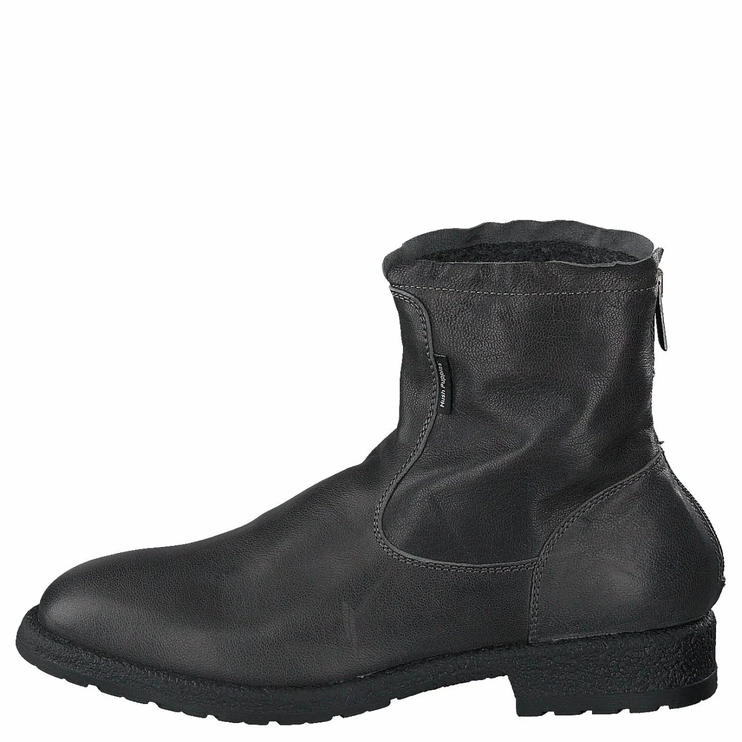 Hush Puppies Zip Boot Antracite Grå Outlet