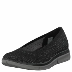 Merrell Zoe Sojourn Ballet Knit Q2 Black/grey Svart Clearance