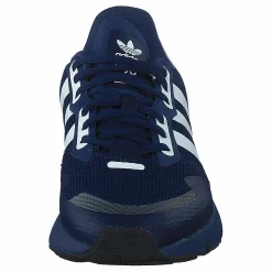 adidas Originals Zx 1K Boost Dark Blue / Cloud White / Core Black Blå New