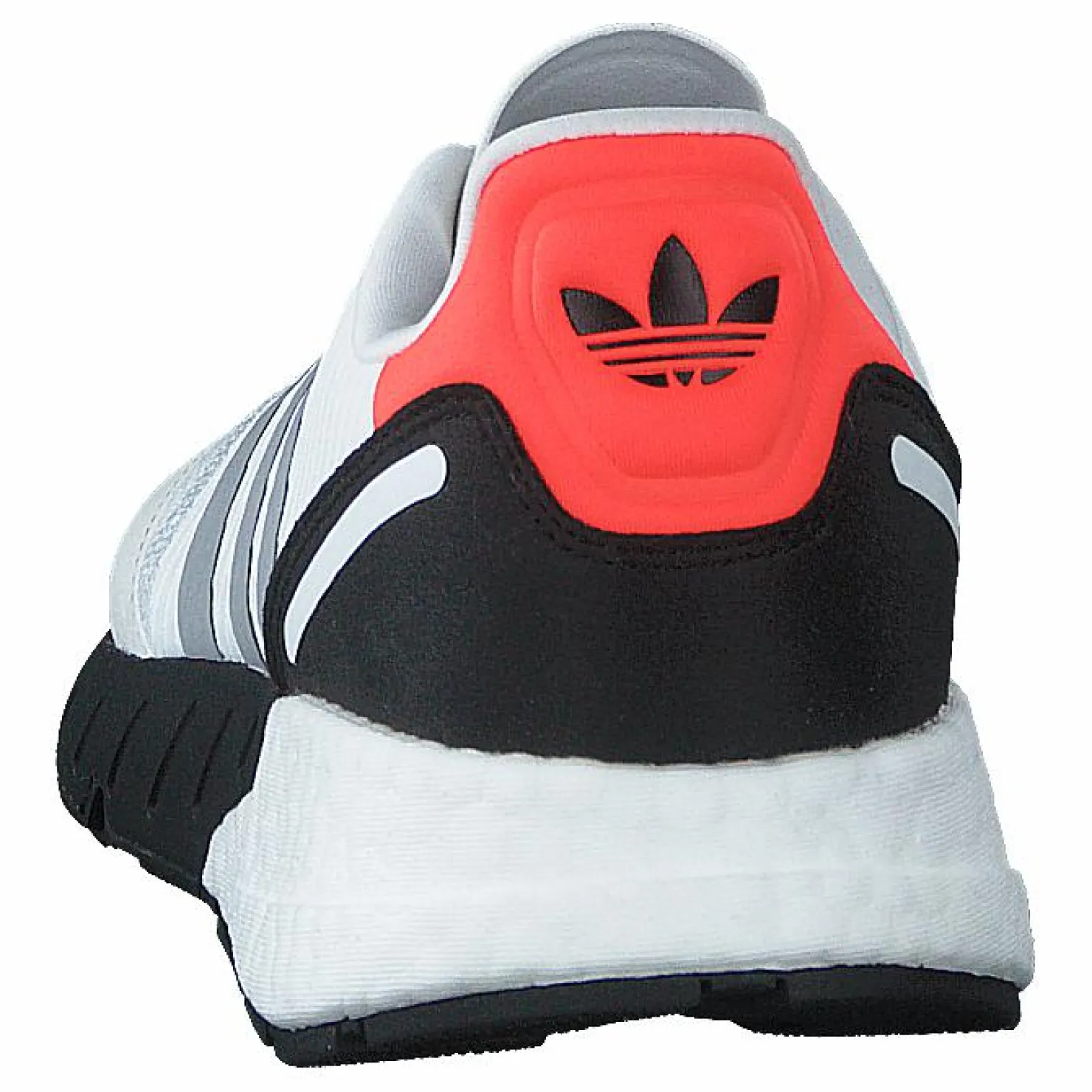 adidas Originals Zx 1K Boost J Crystal White / Silver Metallic / Core Black Grå och Vit Hot