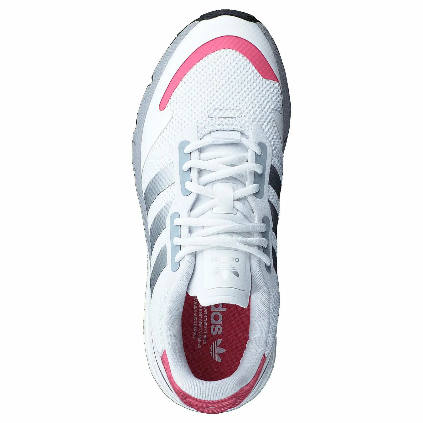 adidas Originals Zx 1K Boost W Cloud White / Silver Metallic / Hazy Rose Blå Best