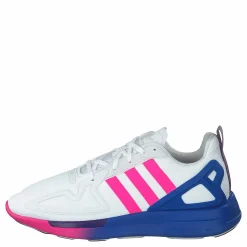 adidas Originals Zx 2k Flux W Crystal White/shock Pink/blue Blå och Vit Best