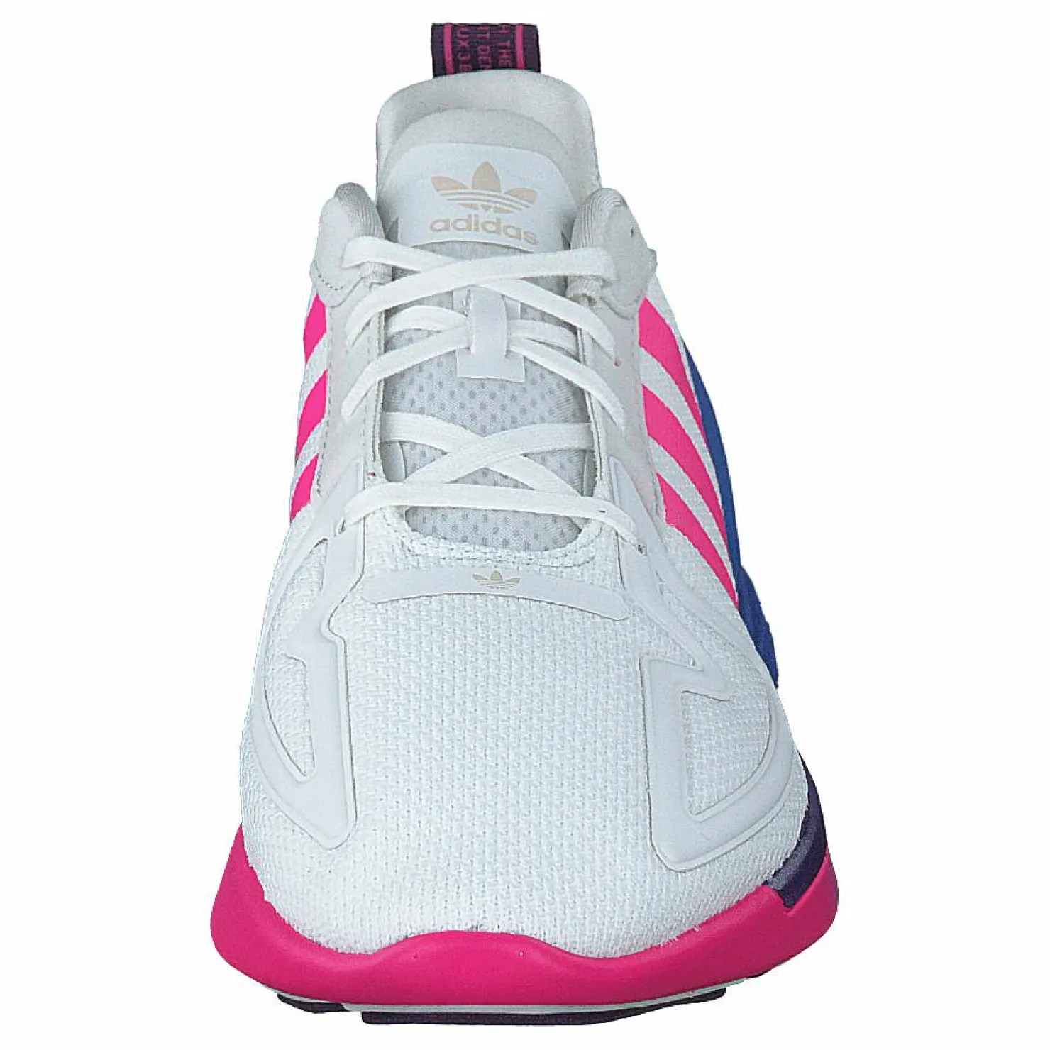 adidas Originals Zx 2k Flux W Crystal White/shock Pink/blue Blå och Vit Best